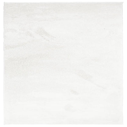 vidaXL Rug OVIEDO Short Pile Cream 200x200 cm