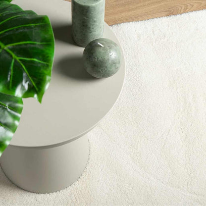 vidaXL Rug OVIEDO Short Pile Cream 200x200 cm