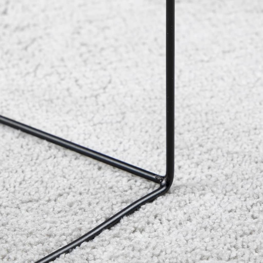 vidaXL Rug OVIEDO Short Pile Grey 80x250 cm