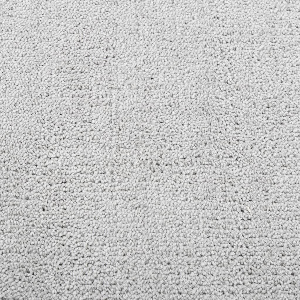 vidaXL Rug OVIEDO Short Pile Grey 160x230 cm