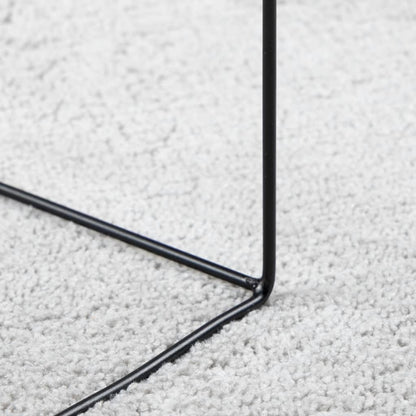 vidaXL Rug OVIEDO Short Pile Grey 200x280 cm