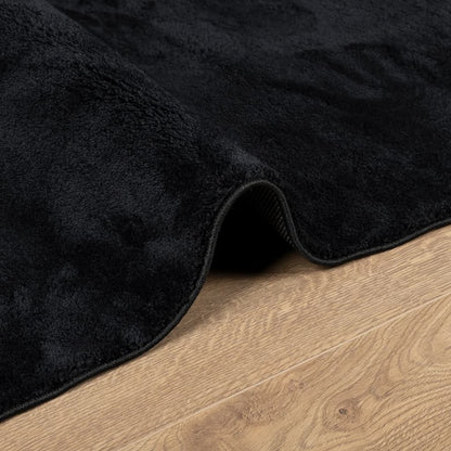 vidaXL Rug OVIEDO Short Pile Black 200x280 cm