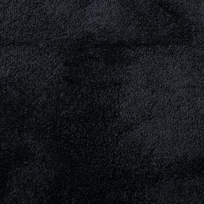vidaXL Rug OVIEDO Short Pile Black Ø 120 cm
