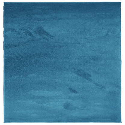 vidaXL Rug OVIEDO Short Pile Turquoise 120x120 cm