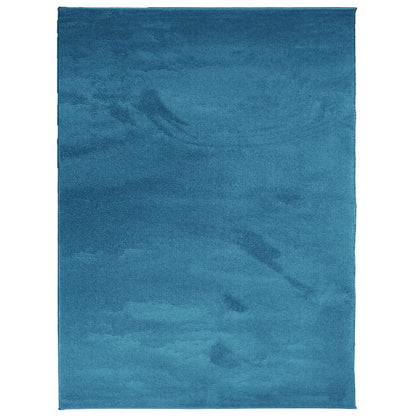 vidaXL Rug OVIEDO Short Pile Turquoise 240x340 cm