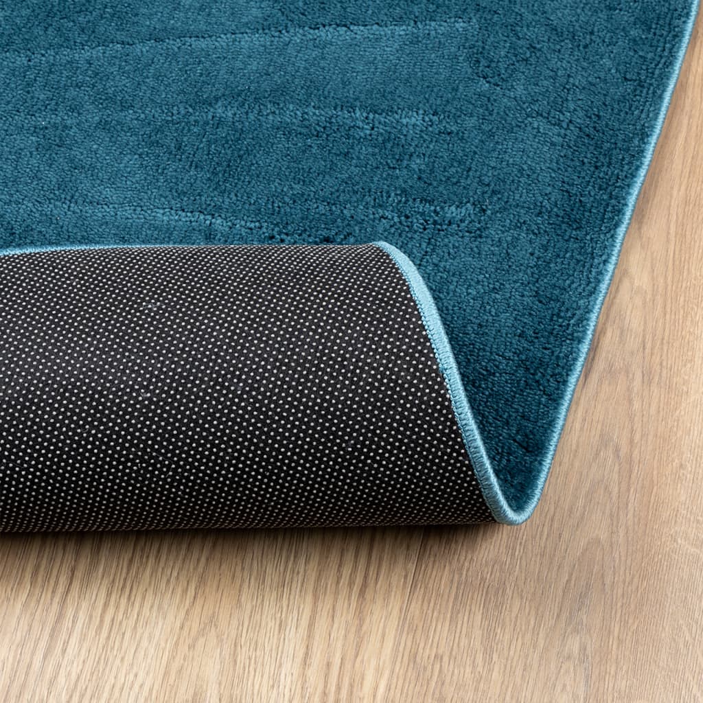 vidaXL Rug OVIEDO Short Pile Turquoise 240x340 cm