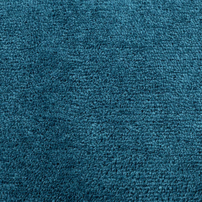 vidaXL Rug OVIEDO Short Pile Turquoise Ø 120 cm