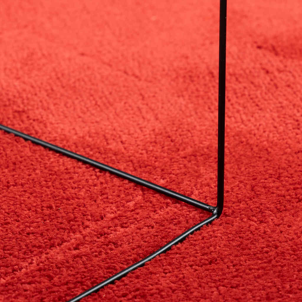 vidaXL Rug OVIEDO Short Pile Red 160x230 cm