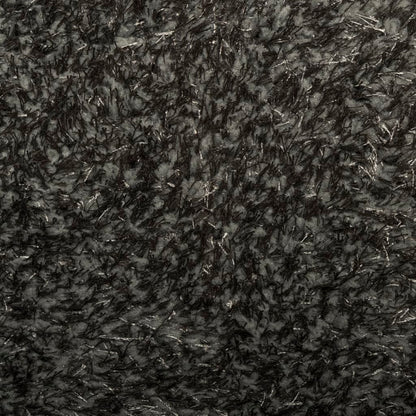 vidaXL Rug ISTAN High Pile Shiny Look Anthracite Ø 200 cm