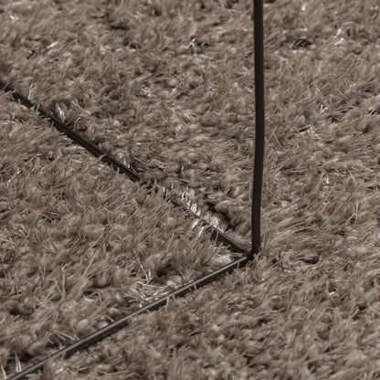 vidaXL Rug ISTAN High Pile Shiny Look Grey 100x200 cm