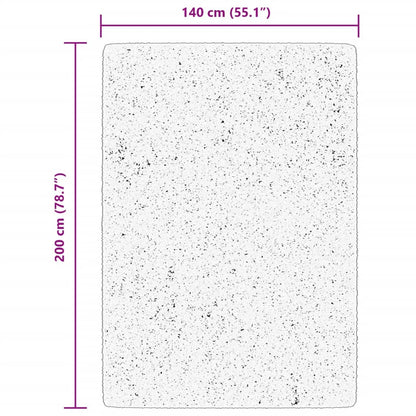 vidaXL Rug ARBIZU Indoor and Outdoor Vintage Design 140x200 cm