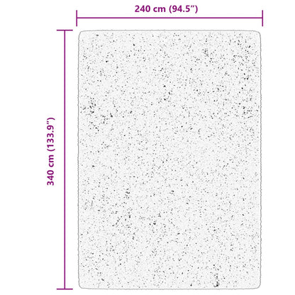 vidaXL Rug ARBIZU Indoor and Outdoor Vintage Design 240x340 cm