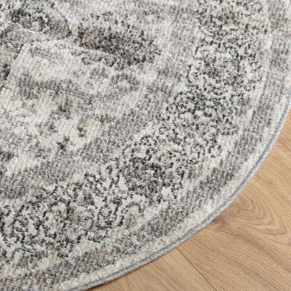 vidaXL Rug ARBIZU Indoor and Outdoor Vintage Design Ø 120 cm