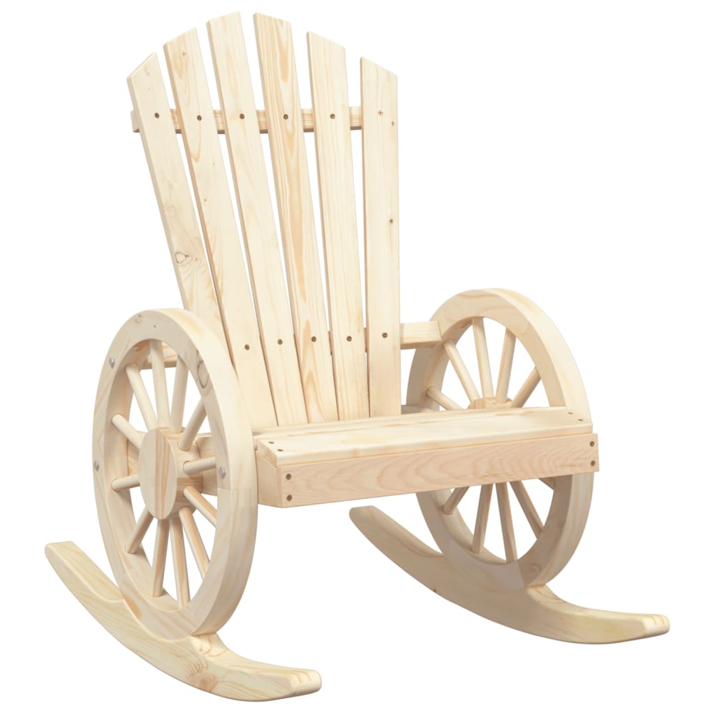 vidaXL 3 Piece Garden Lounge Set Solid Wood Fir