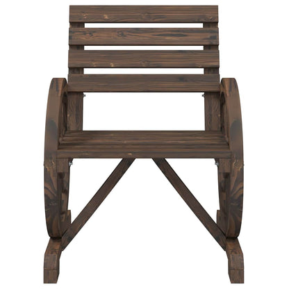 vidaXL 4 Piece Garden Lounge Set Solid Wood Fir