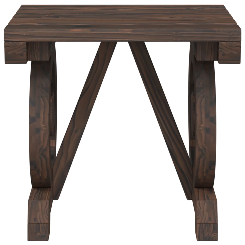 vidaXL Garden Footstools 2 pcs Solid Wood Fir