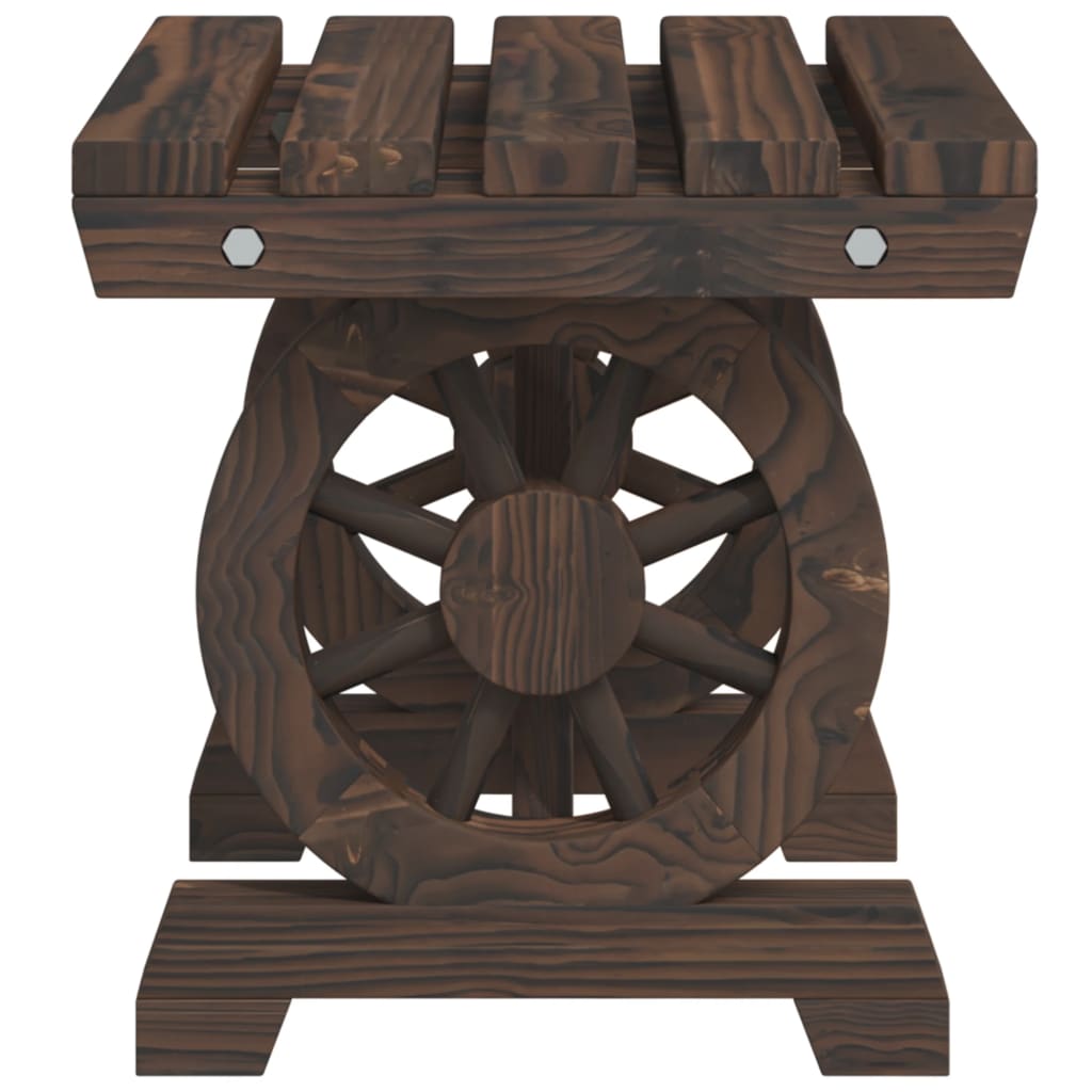 vidaXL Garden Footstools 2 pcs Solid Wood Fir