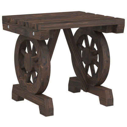 vidaXL Garden Footstools 2 pcs Solid Wood Fir
