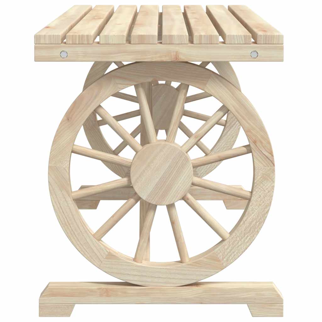vidaXL 5 Piece Garden Dining Set Solid Wood Fir