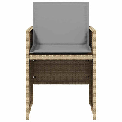 vidaXL Garden Chair | Set of 4 | Mix Beige, Light Grey