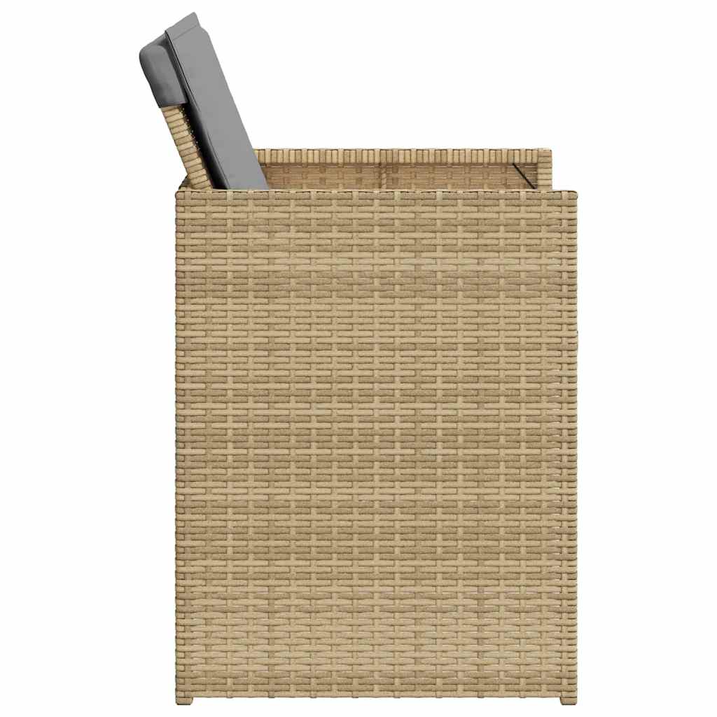 vidaXL Garden Chair | Set of 4 | Mix Beige, Light Grey