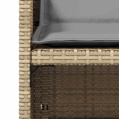vidaXL Garden Chair | Set of 4 | Mix Beige, Light Grey