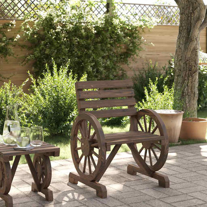 vidaXL Garden Chair 58x58x78.5 cm Solid Wood Fir