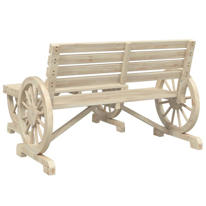vidaXL Garden Lounge Set | natural wood | Solid fir wood | Medium | Durable