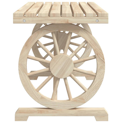 vidaXL Garden Table 115x55x65 cm Solid Wood Fir