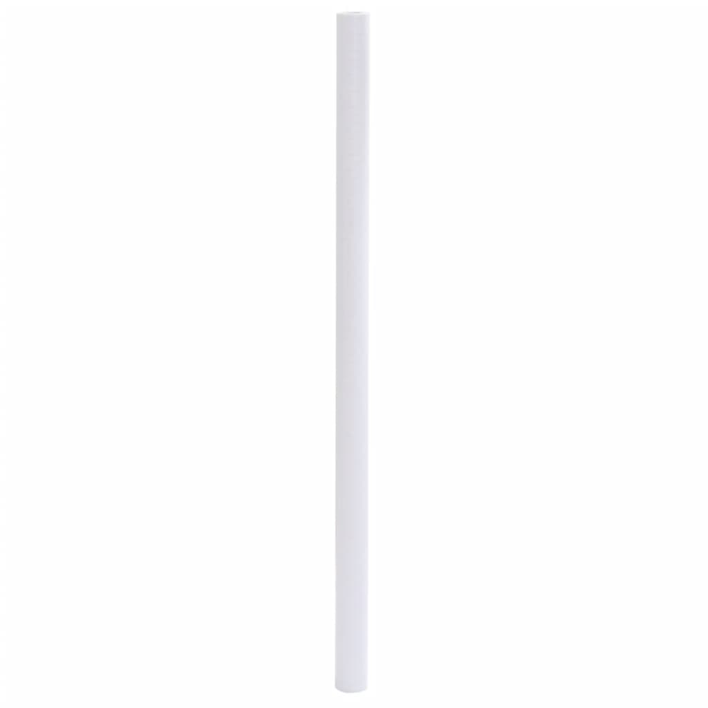 vidaXL Window Film | White | PVC | 45 x 500 cm | Adjustable Armrests