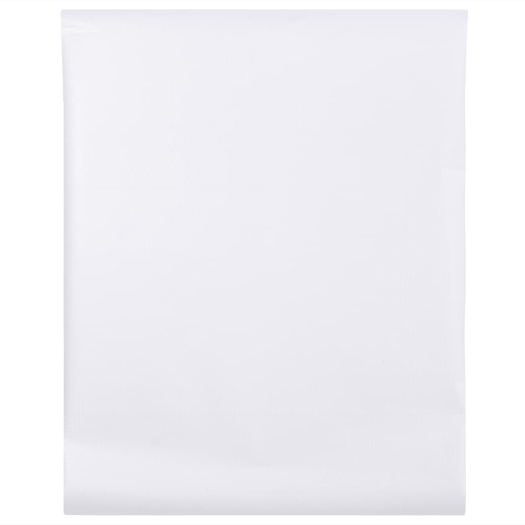 vidaXL Window Film | White | PVC | 90 x 500 cm | Decorative Inlays | Window Film