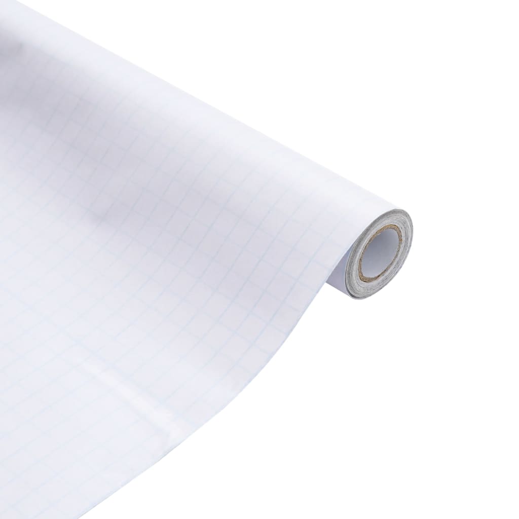 vidaXL Window Film | White | PVC | 90x2000 cm | Window Film | Rectangular