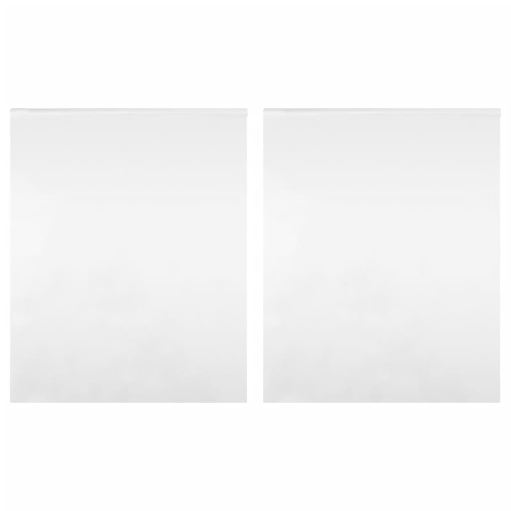 vidaXL Mirror Films 2 pcs Self-Adhesive 45x150 cm PET