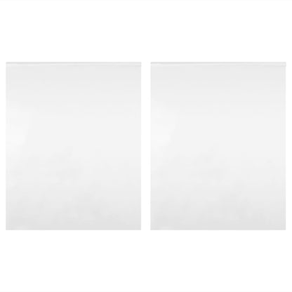 vidaXL Mirror Films 2 pcs Self-Adhesive 90x200 cm PET
