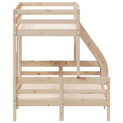 vidaXL Bunk Bed without Mattress 80x200/120x200 cm Solid Wood