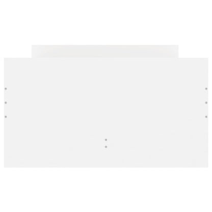 vidaXL Bed Frame | White | Engineered wood | Single | Bed Frame | Rectangular