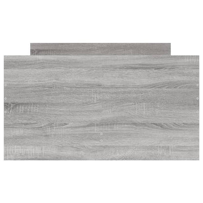 vidaXL Bed Frame | Grey sonoma | Engineered wood | Single | Bed Frame