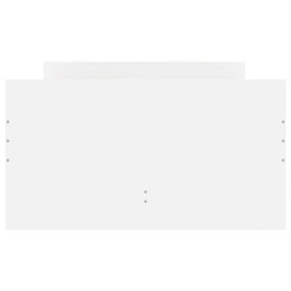 vidaXL Bed Frame | White | Engineered wood, Plywood | Single | Bed Frame
