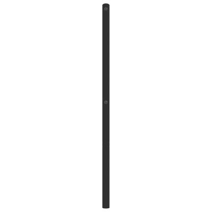 vidaXL Metal Replace Headboard Black 150 cm