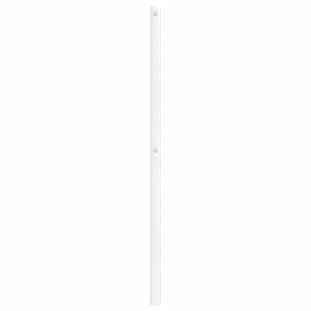 vidaXL Metal Replace Headboard White 80 cm