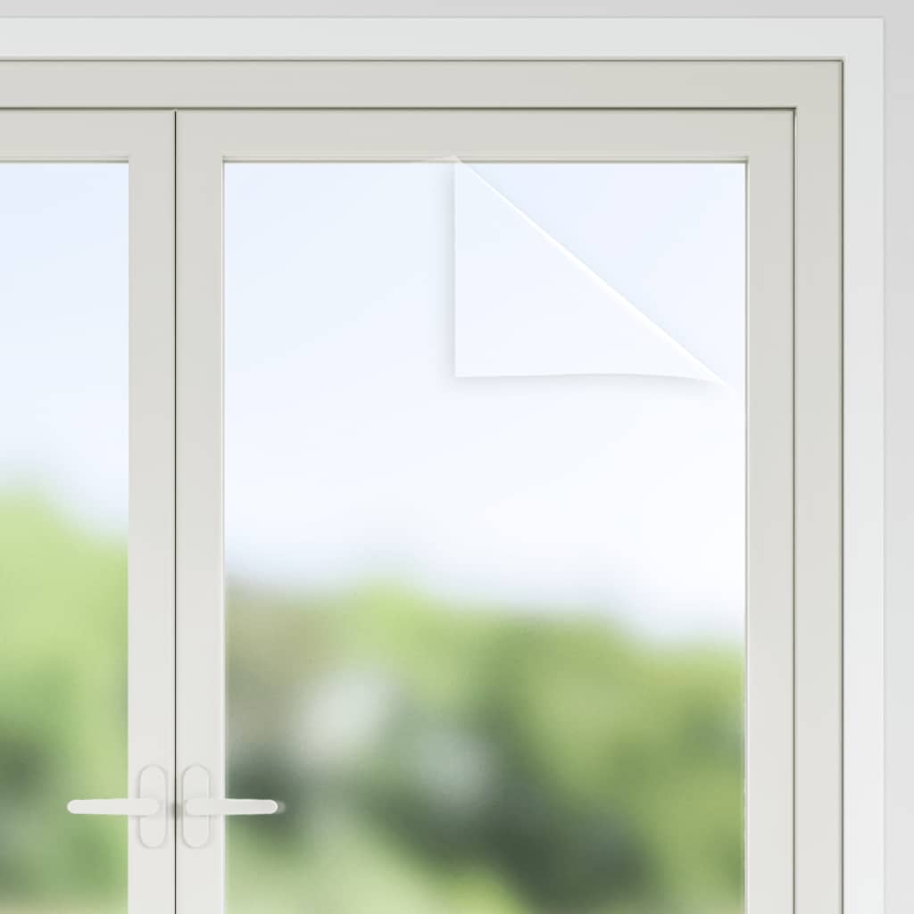 vidaXL Window Films 3 pcs Static Frosted Grey PVC