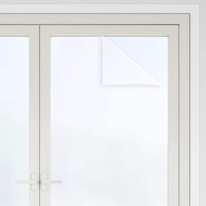 vidaXL Window Films 5 pcs Static Frosted White PVC
