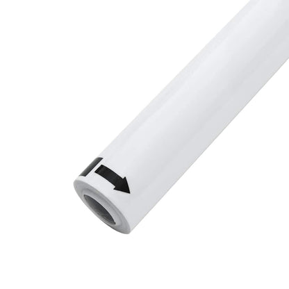 vidaXL Window Films 5 pcs Static Frosted White PVC