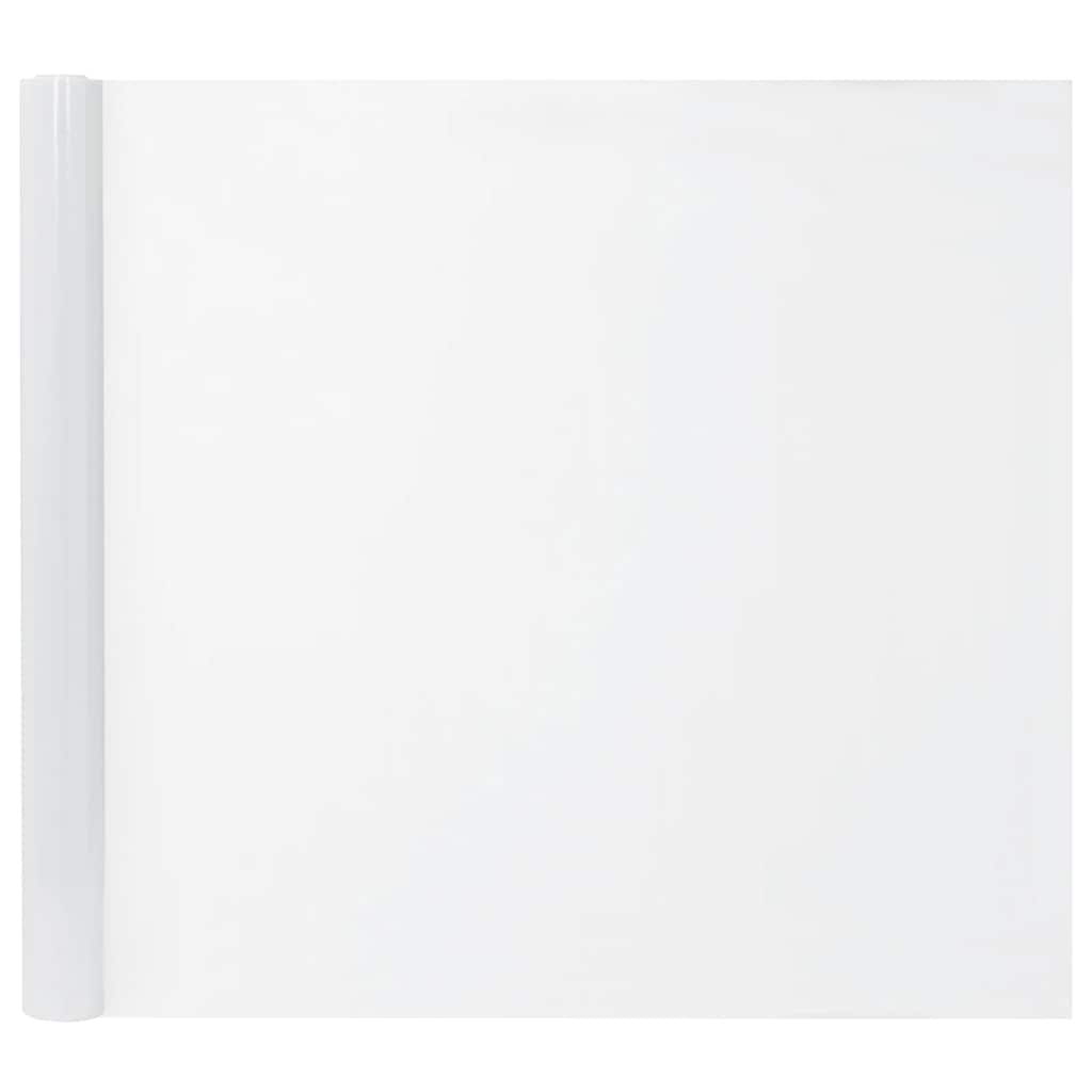 vidaXL Window Films 5 pcs Static Frosted White PVC