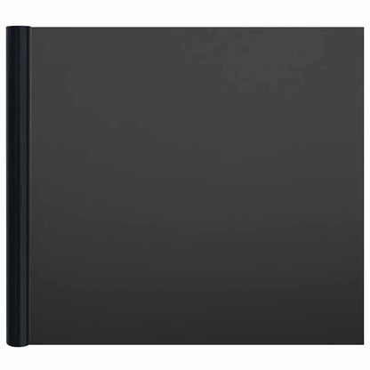 vidaXL Window Films 3 pcs Static Frosted Black PVC