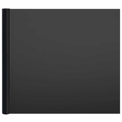 vidaXL Window Films 5 pcs Static Frosted Black PVC