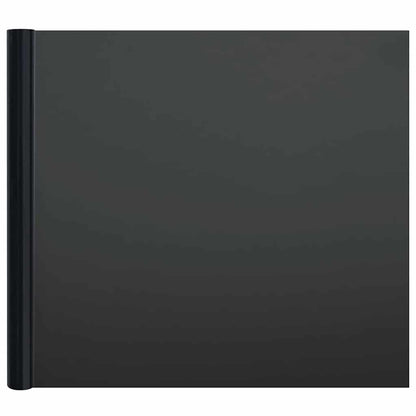 vidaXL Window Films 3 pcs Static Frosted Black PVC