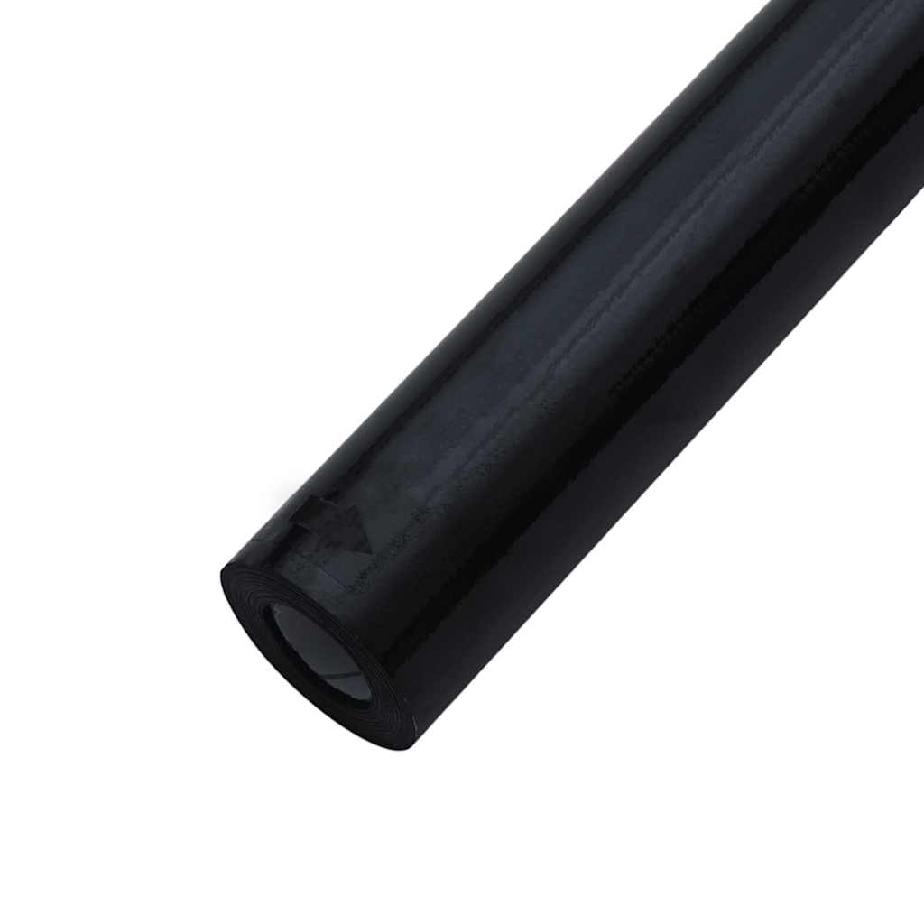 vidaXL Window Films 3 pcs Static Frosted Black PVC