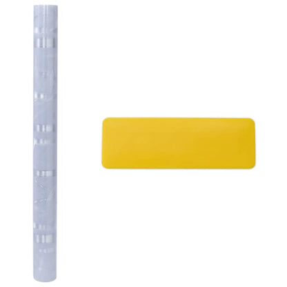 vidaXL Window Films 2 pcs Frosted Bamboo Pattern PVC