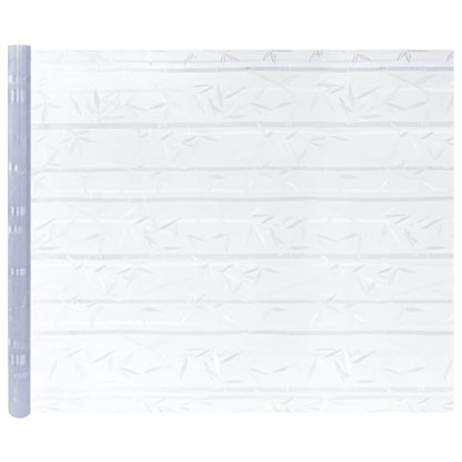 vidaXL Window Films 2 pcs Frosted Bamboo Pattern PVC